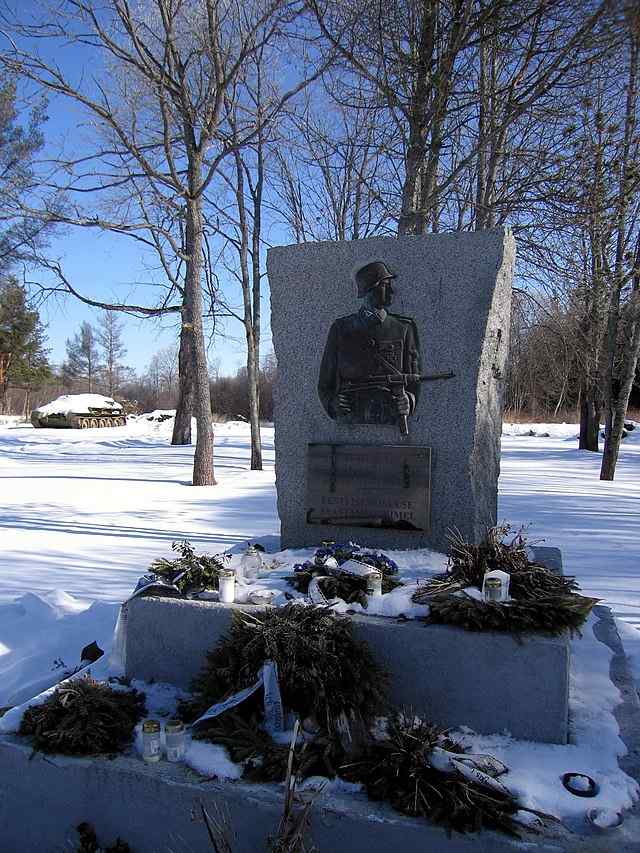 monumento di lihula in estonia