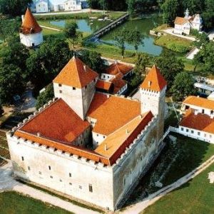 Museo di Saaremaa, situato all'interno del Castello Kuressaare, in Estonia