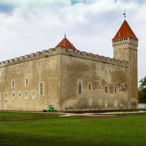 Castello kuressaare, situato sull'isola di Saaremaa, in Estonia